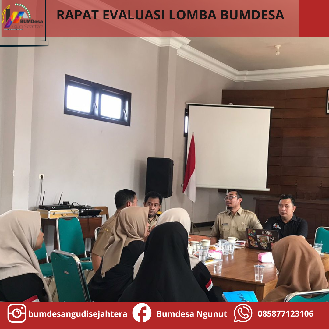 RAPAT EVALUASI LOMBA BUM DESA